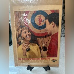 Vintage 1964 Pepsi-Cola Advertisement Poster- Boy’s Life Magazine